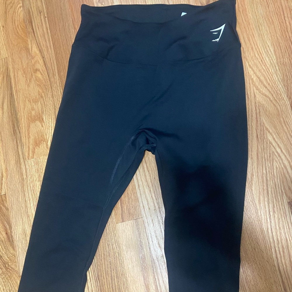 GymShark training leggings; cropped; size XL